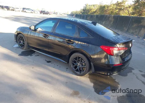 2023 Honda Civic Sport z USA, uszkodzony, nr VIN 2HGFE2F50PH516862